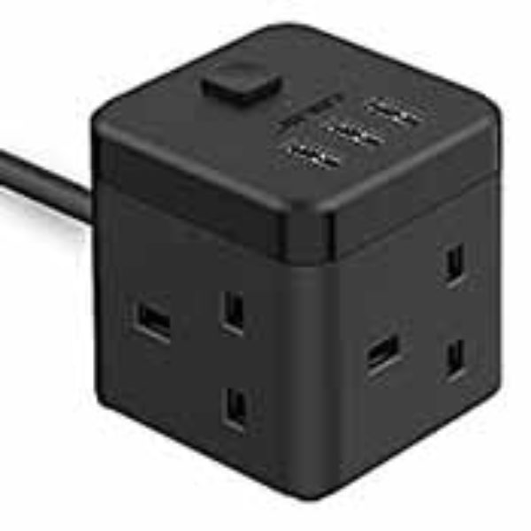 Compact Cube Extension with 3 USB